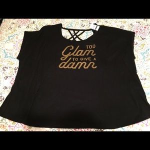 Black Lane Bryant top